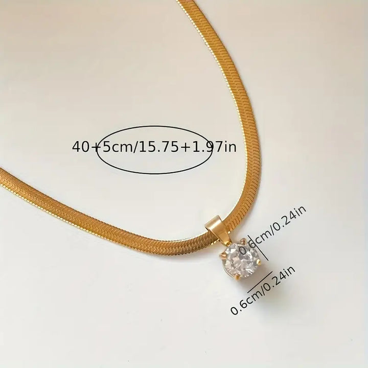 Collar Valentina Elegante | Oro