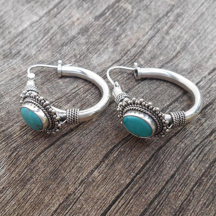 Pendientes Turquesa Vintage