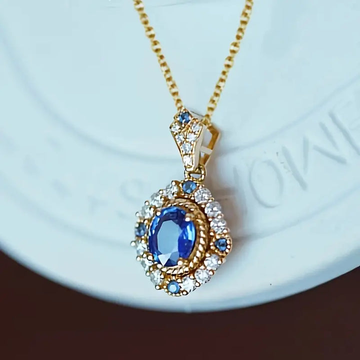 Collar de Oro Ocaso Divino
