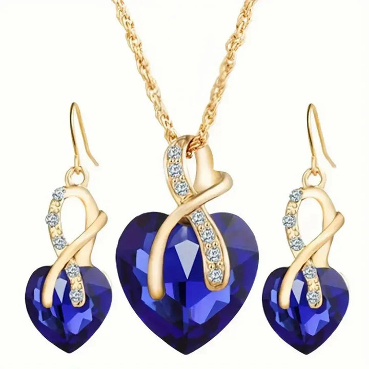 Conjunto de Joyería de Oro Alma Marina