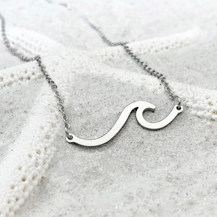 Collar de plata Onda del Mare