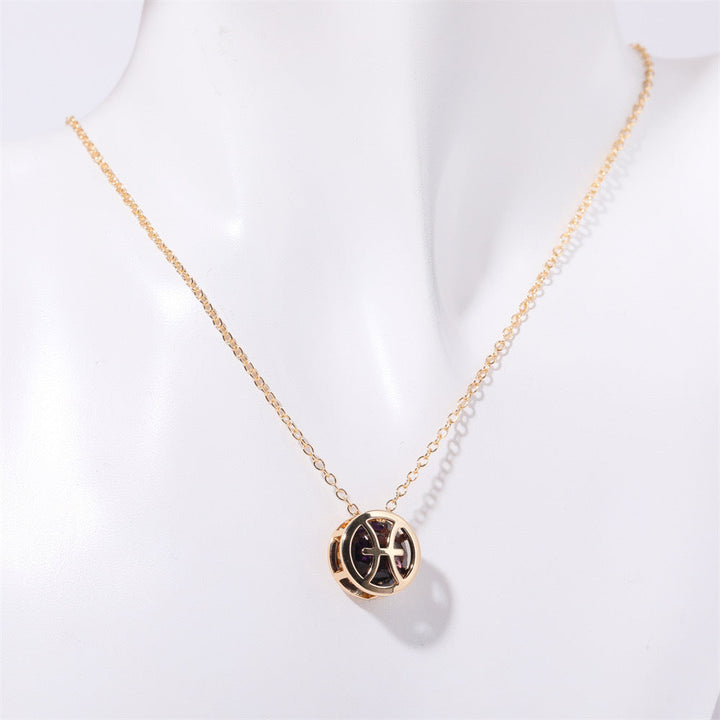 Collar Zodíaco Doble Cara