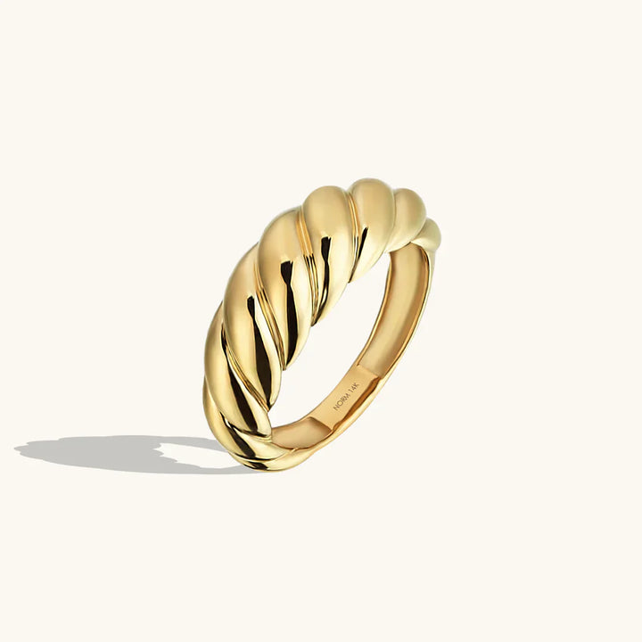 Anillo Croissant d'Oro | Oro