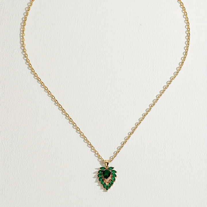 Collar Matilde Corazón de Esmeralda