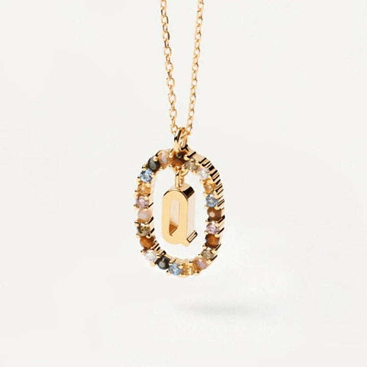 Collar Elegante con Piedras Multicolor