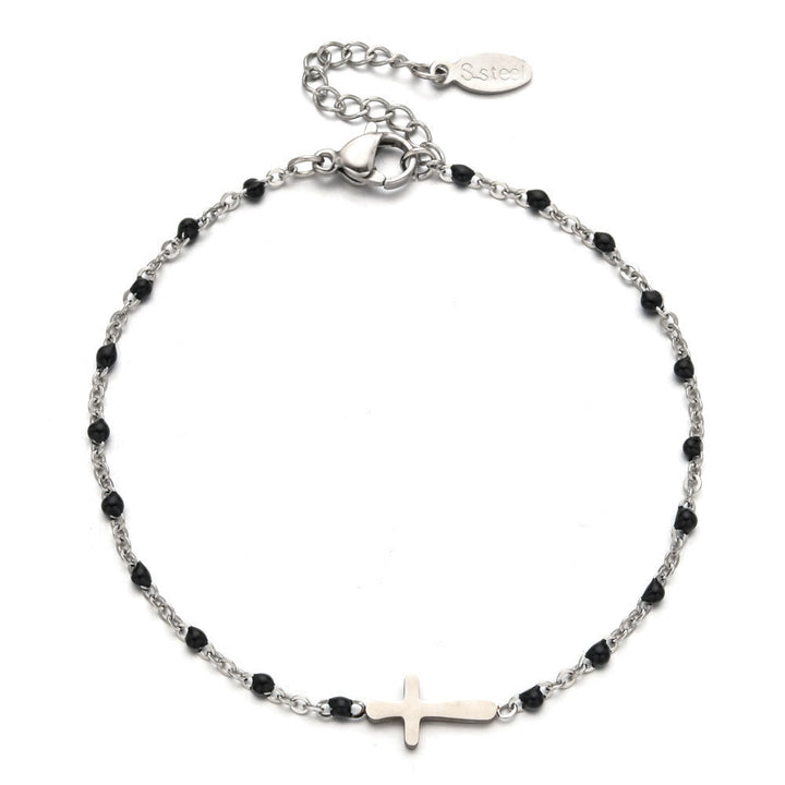Pulsera Cruz Minimalista Delicada
