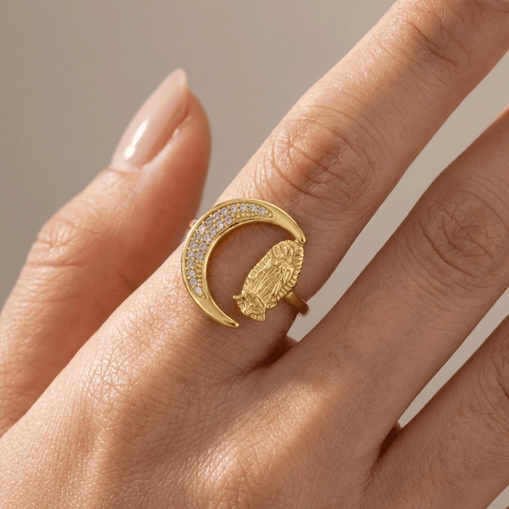 ANILLO TRINITY DE FE EN PLATA - (AJUSTABLE)