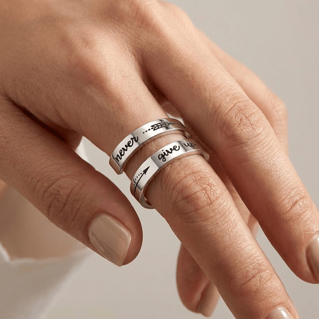 ANILLO NUNCA TE RINDAS