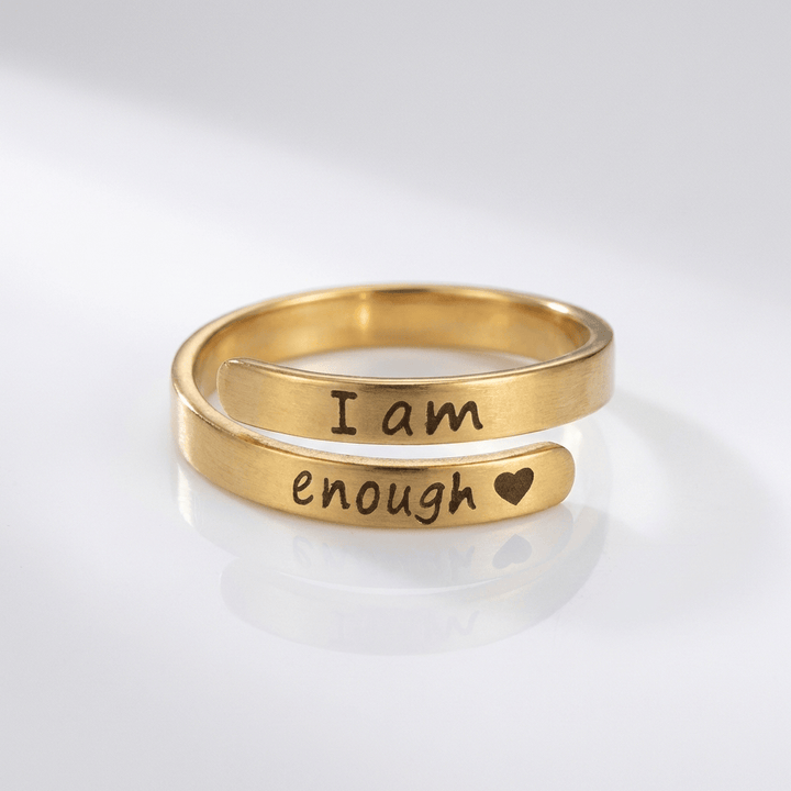 ANILLO SOY SUFICIENTE - (AJUSTABLE)