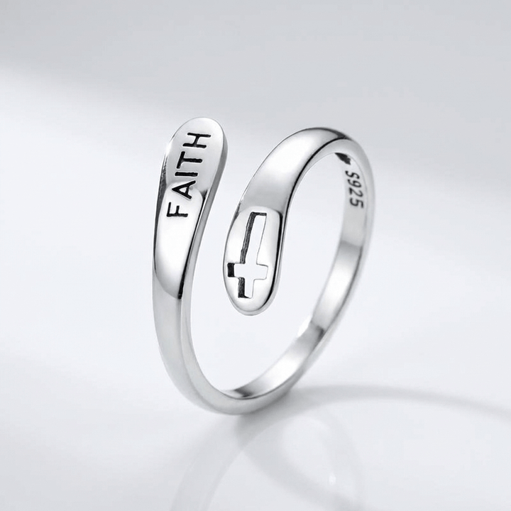 ANILLO DE FE SAGRADA - (AJUSTABLE)