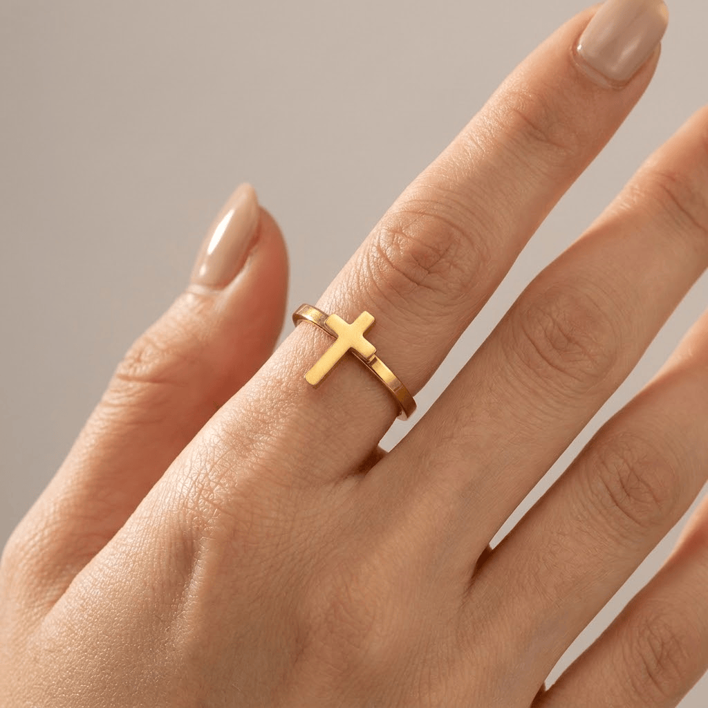 CROSS EN ANILLO SUPERIOR - (AJUSTABLE)