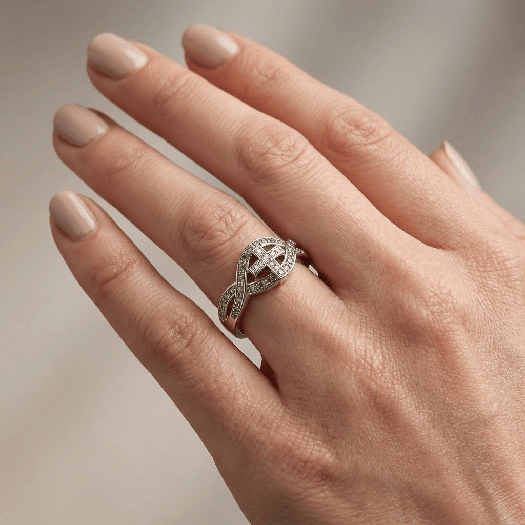 ANILLO SUS MISERICORDIAS NUNCA TERMINAN