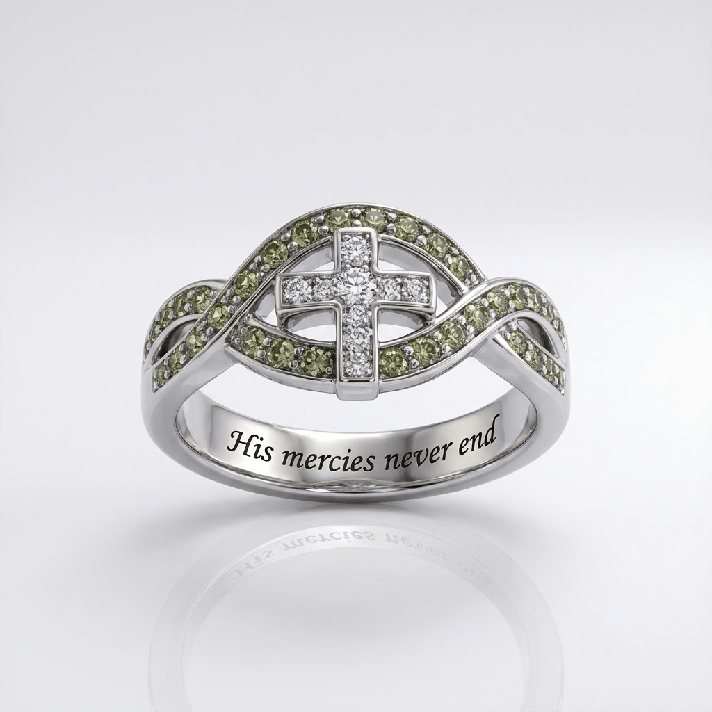 ANILLO SUS MISERICORDIAS NUNCA TERMINAN