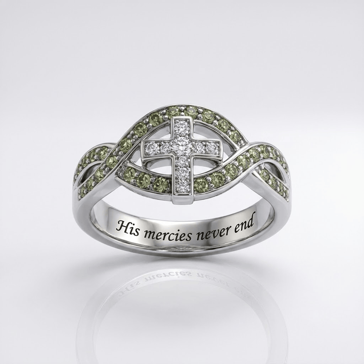 ANILLO SUS MISERICORDIAS NUNCA TERMINAN