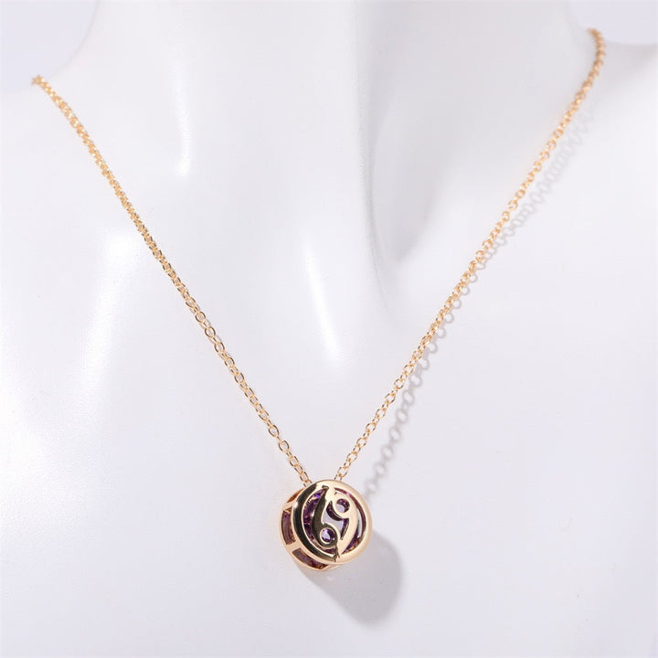 Collar Zodíaco Doble Cara
