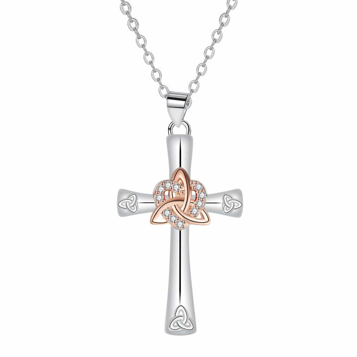 COLLAR CRUZ DE FE INFINITA