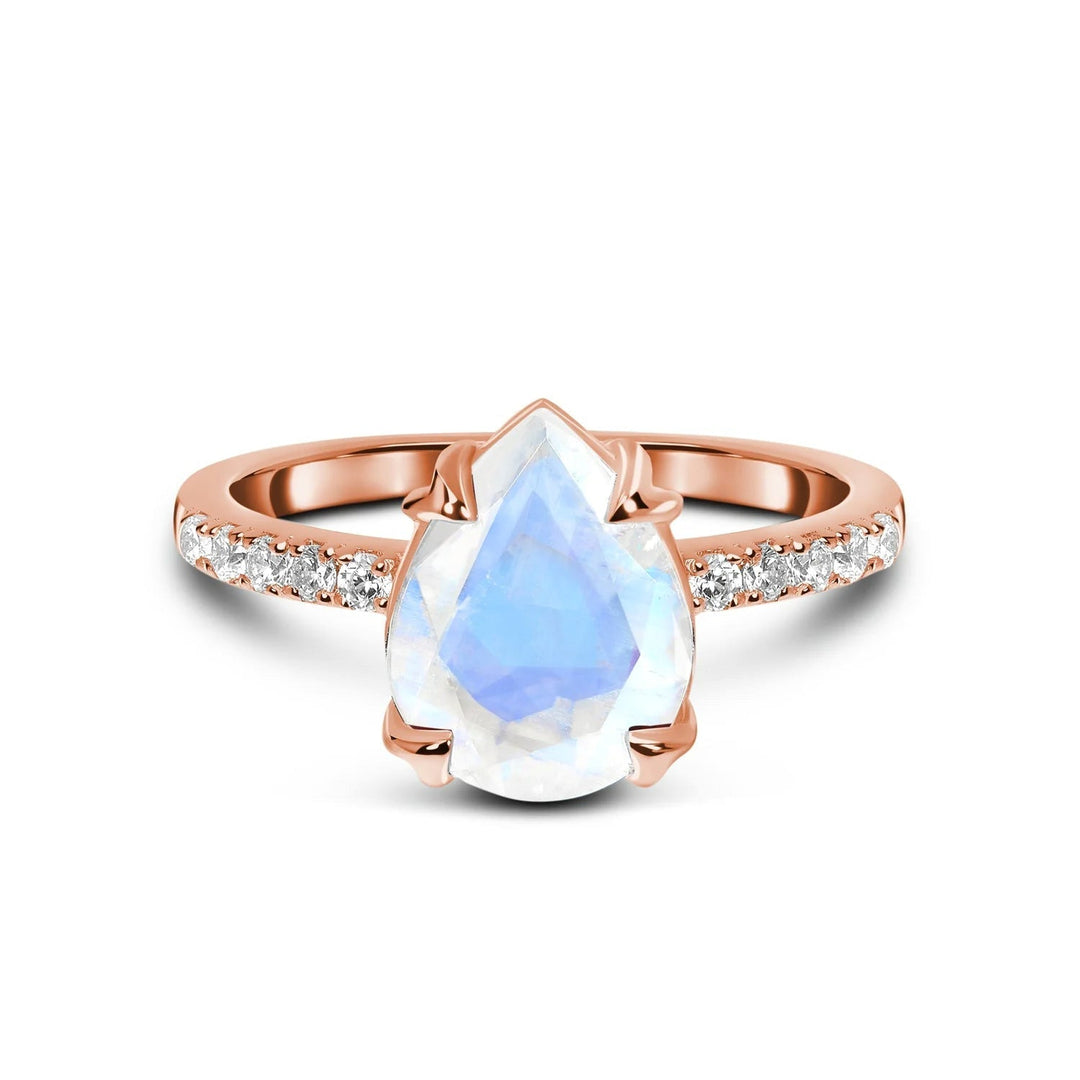 Anillo Bianca con Piedra de Luna