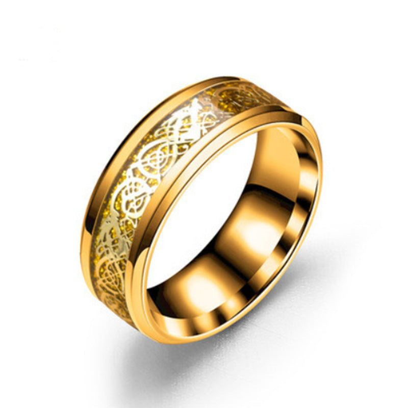 Anillo Dragón de Acero