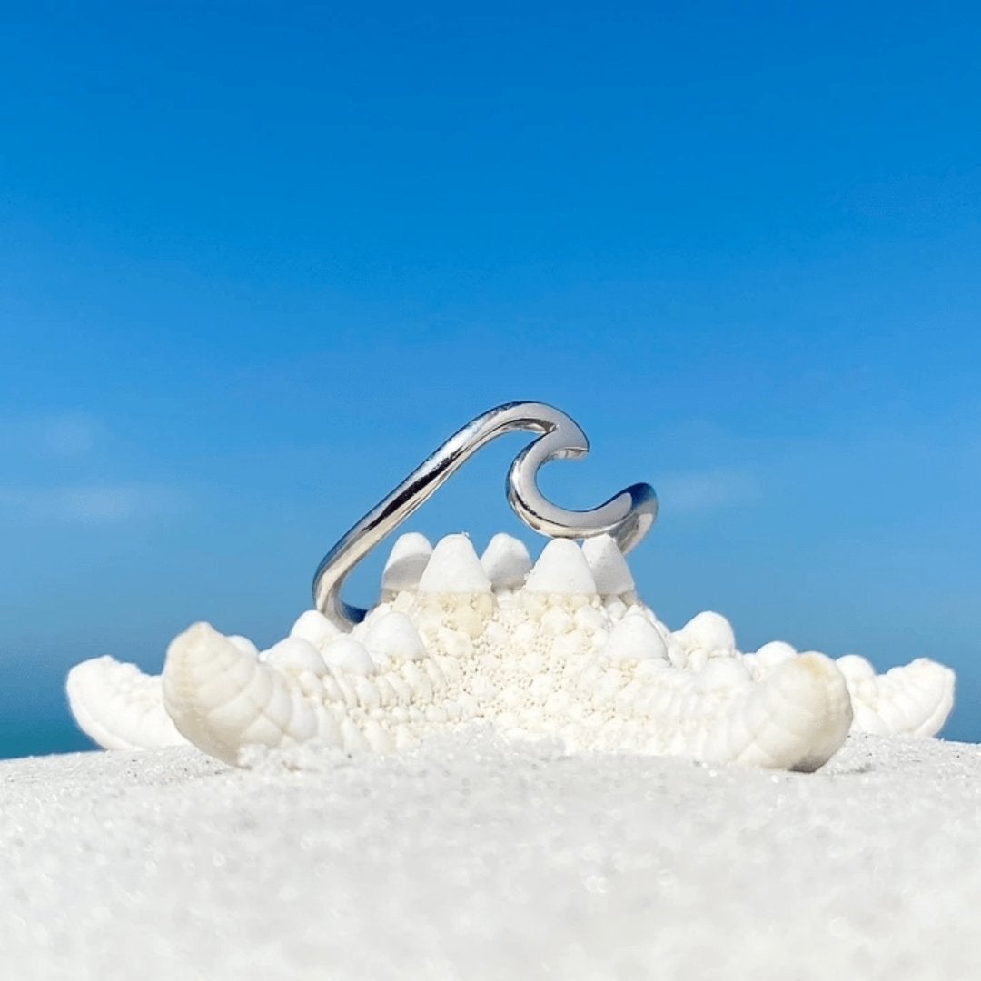 Anillo Silver Onda del Mar