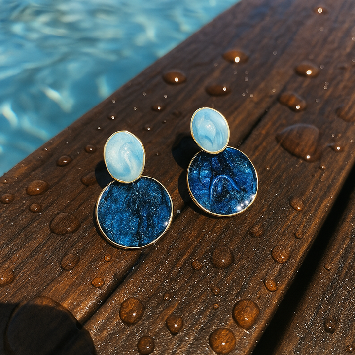 Pendientes Cielo y Fondo del Mar