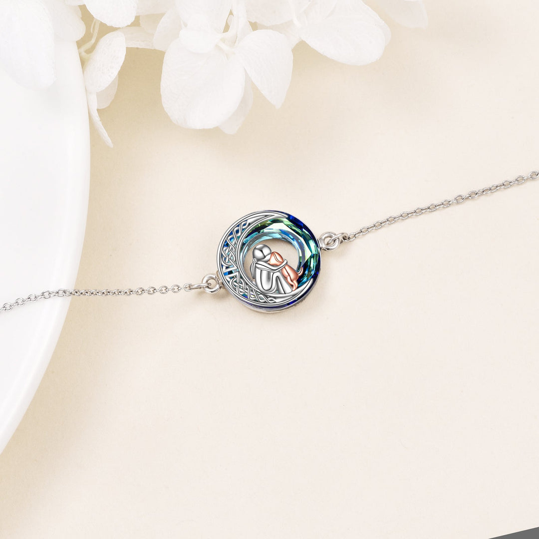 Pulsera De La Suerte En Plata