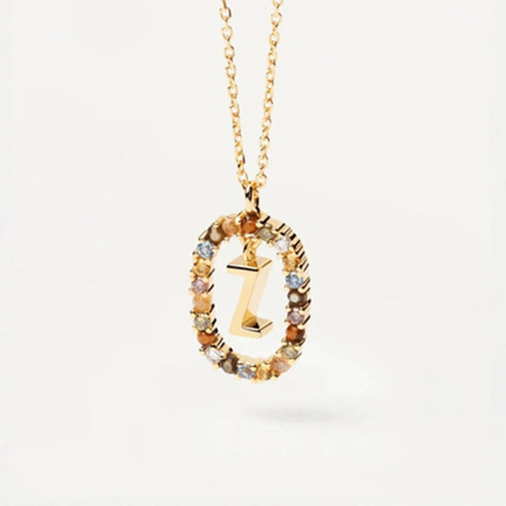 Collar Elegante con Piedras Multicolor