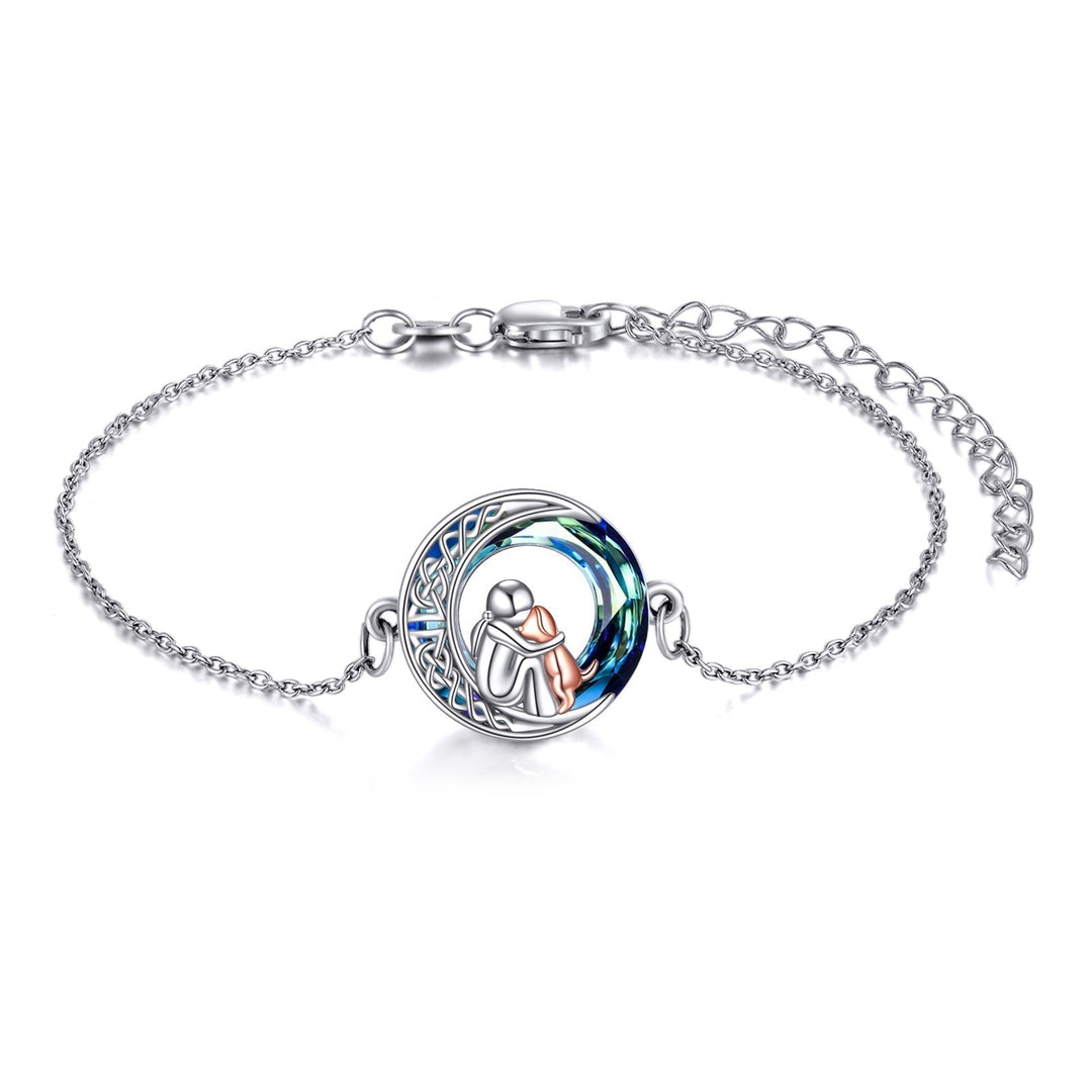 Pulsera De La Suerte En Plata