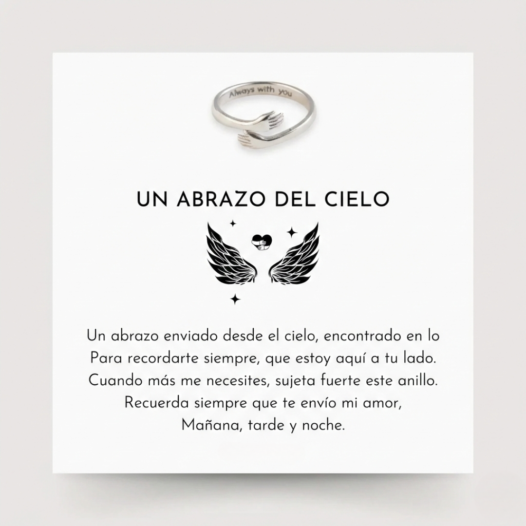 Envuelto En Amor - Anillo Abrazo (Ajustable)