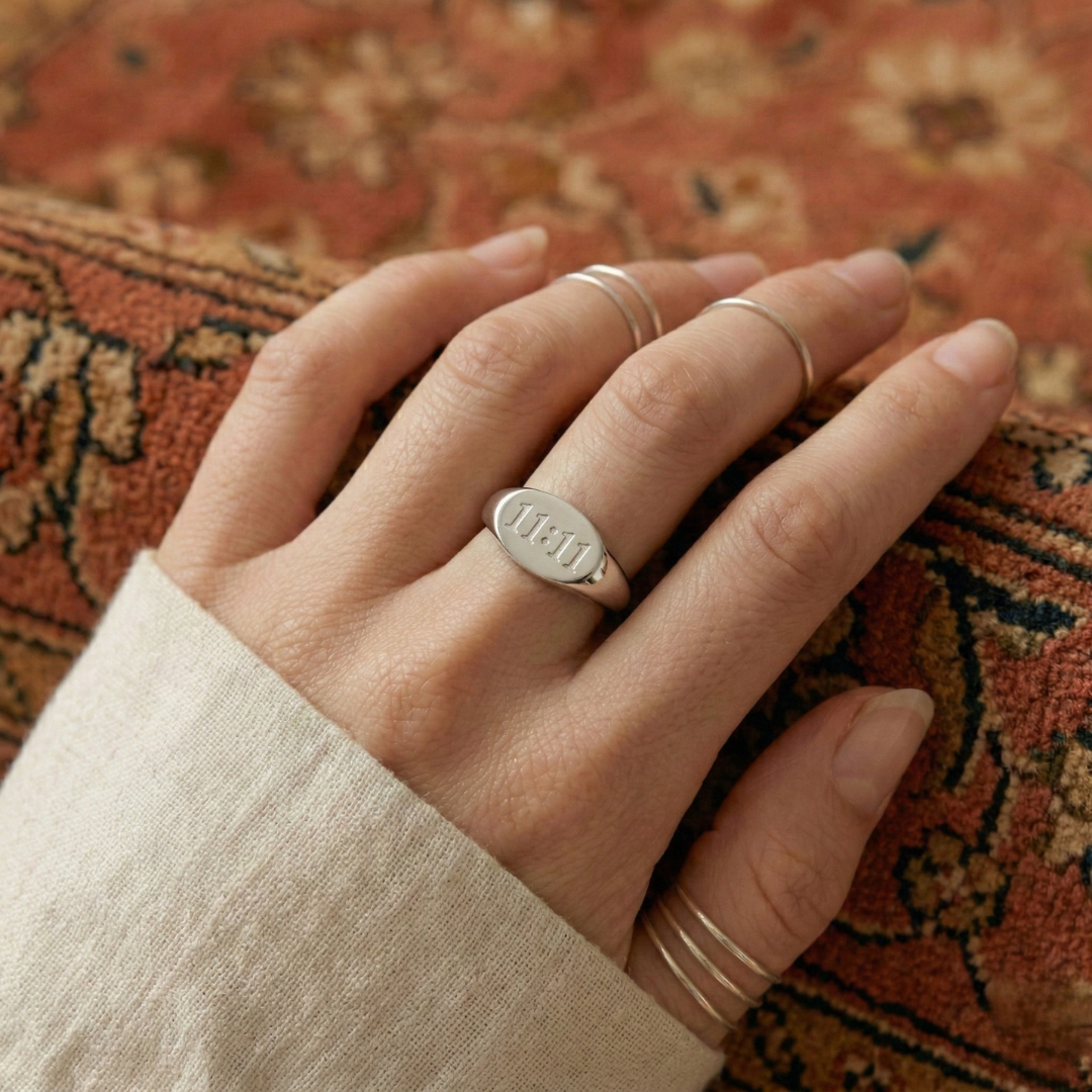 Anillo Deseo "11:11"