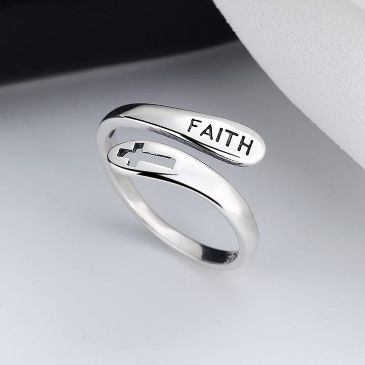 ANILLO DE FE SAGRADA - (AJUSTABLE)