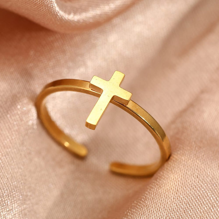 CROSS EN ANILLO SUPERIOR - (AJUSTABLE)