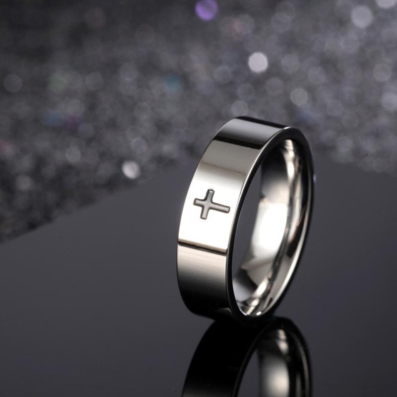 ANILLO CRUZADO UNISEX DE PLATA