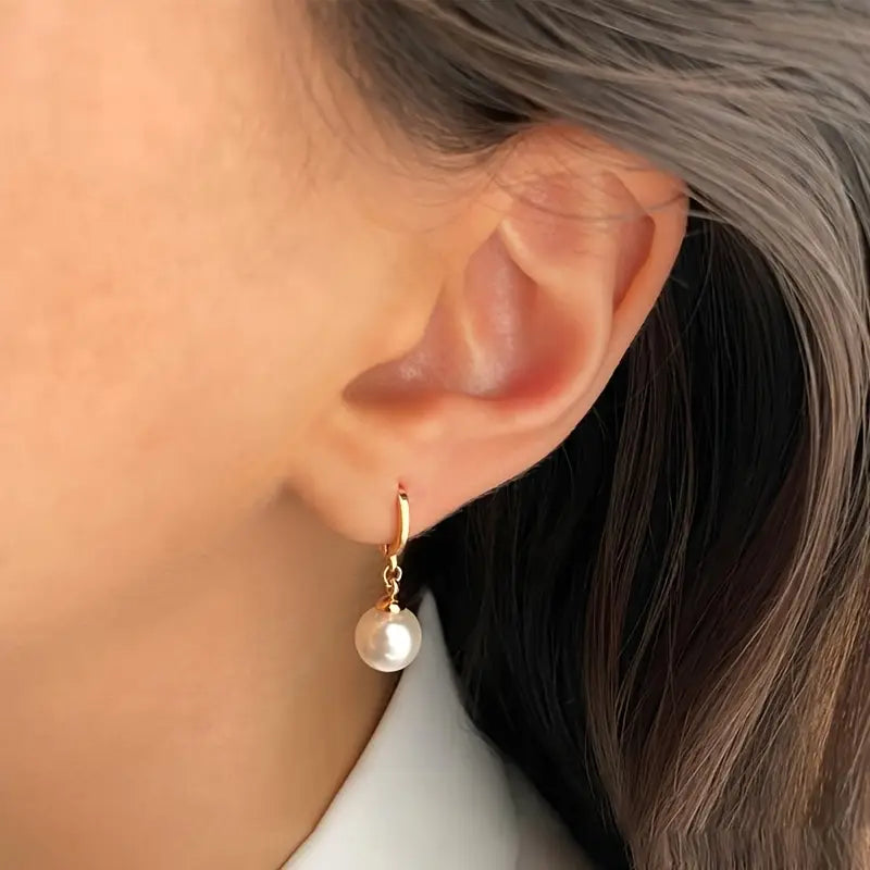 Conjunto de Joyas Perla Dorada | Oro