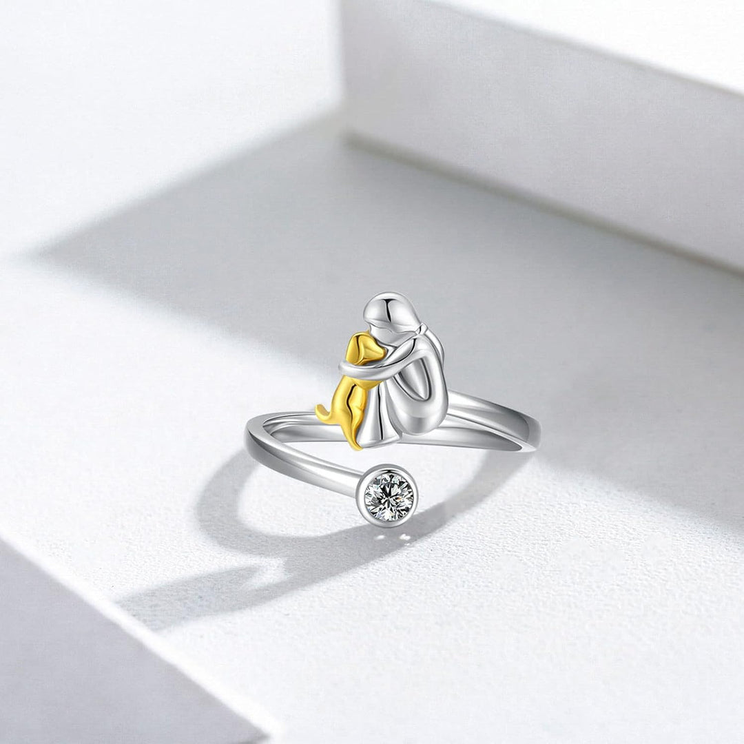 Anillo de Plata Esterlina 925 con Circonita – Ajustable y Hecho a Mano