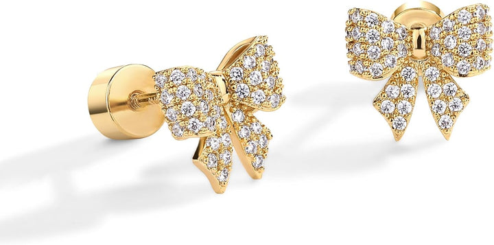 Pendientes Lazo | Oro