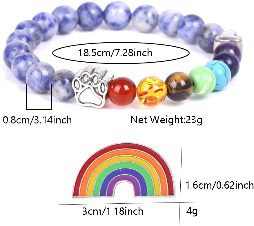 Pulsera Conmemorativa Rainbow Bridge