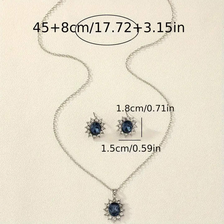 Conjunto de Joyería Alma Azurina