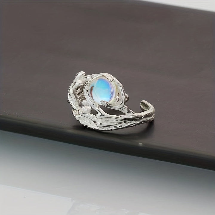 Anillo Teresa con Piedra de Luna