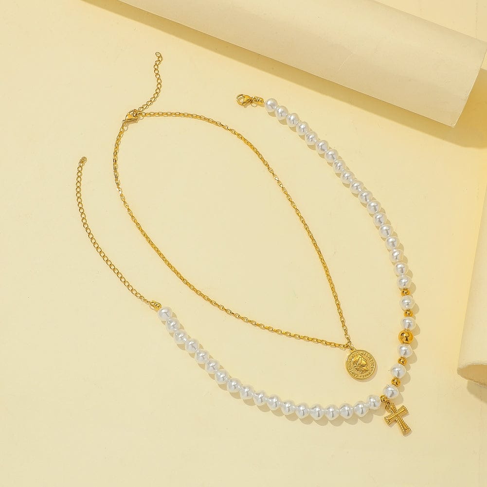 COLLAR CAPA DE PERLA FIEL