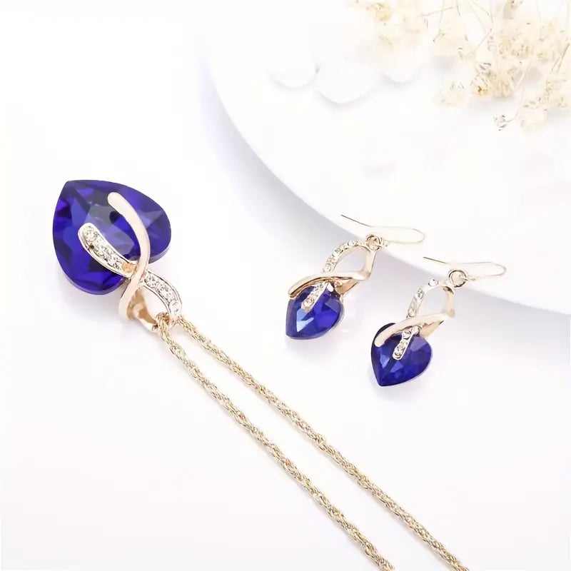Conjunto de Joyería de Oro Alma Marina
