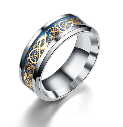 Anillo Dragón de Acero