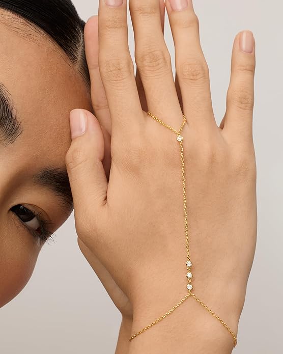 Pulsera Mano Elegante | Oro