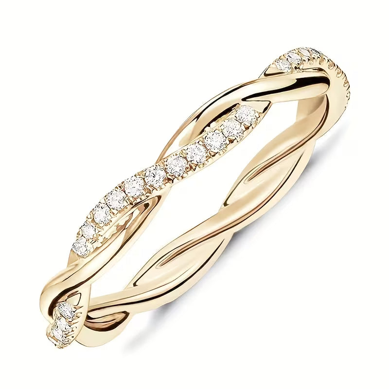 Anillo Doble Esencia | Oro