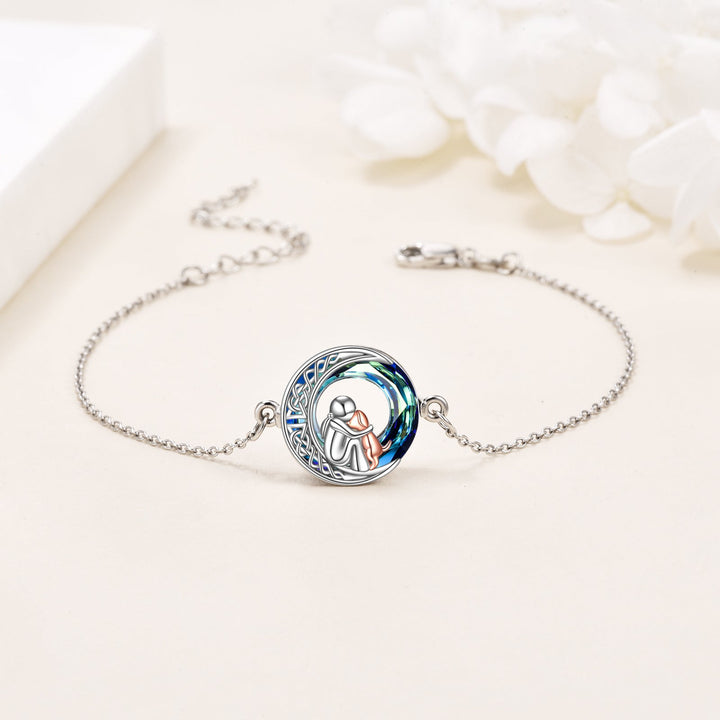Pulsera De La Suerte En Plata