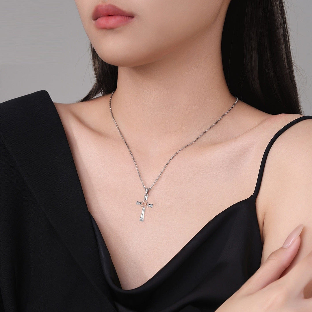 COLLAR CRUZ DE FE INFINITA