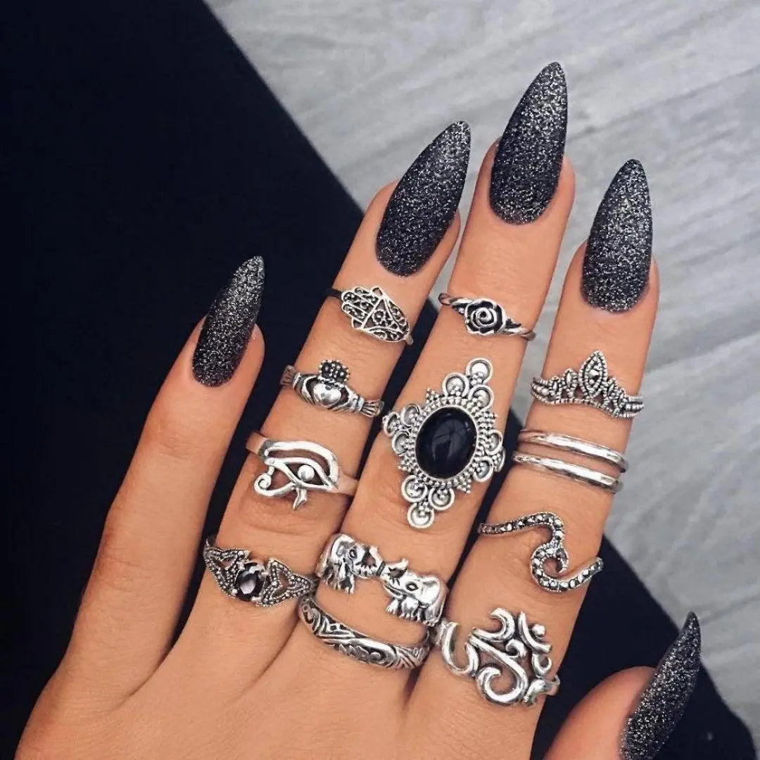 Conjunto de Anillos Elegantes