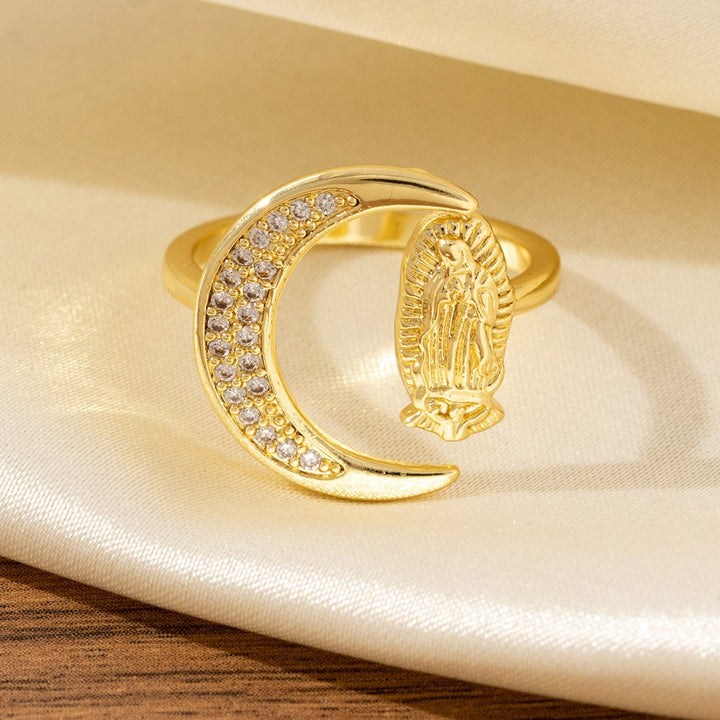 ANILLO TRINITY DE FE EN PLATA - (AJUSTABLE)