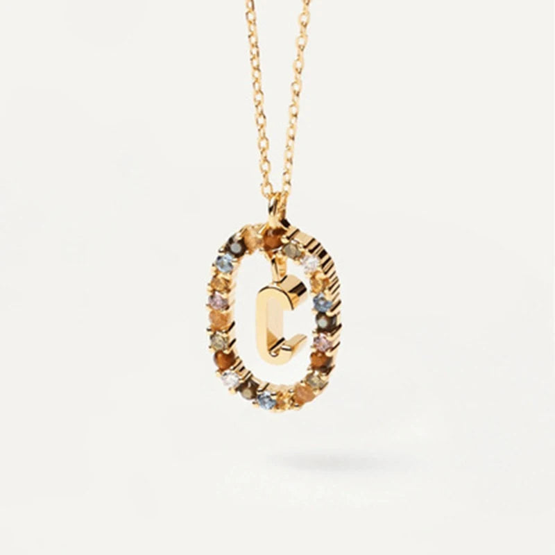 Collar Elegante con Piedras Multicolor