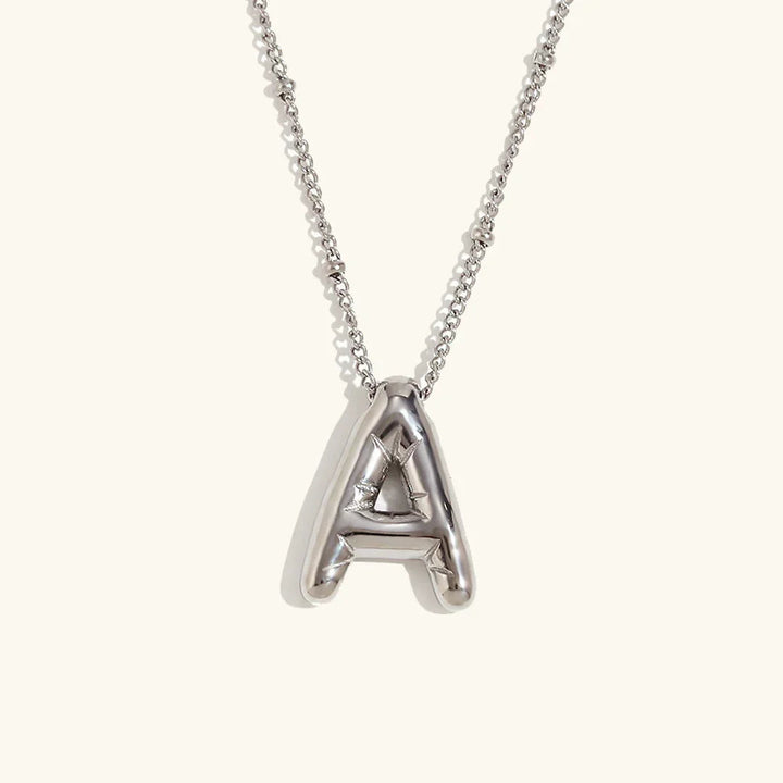 Collar de Oro con Inicial Balloon