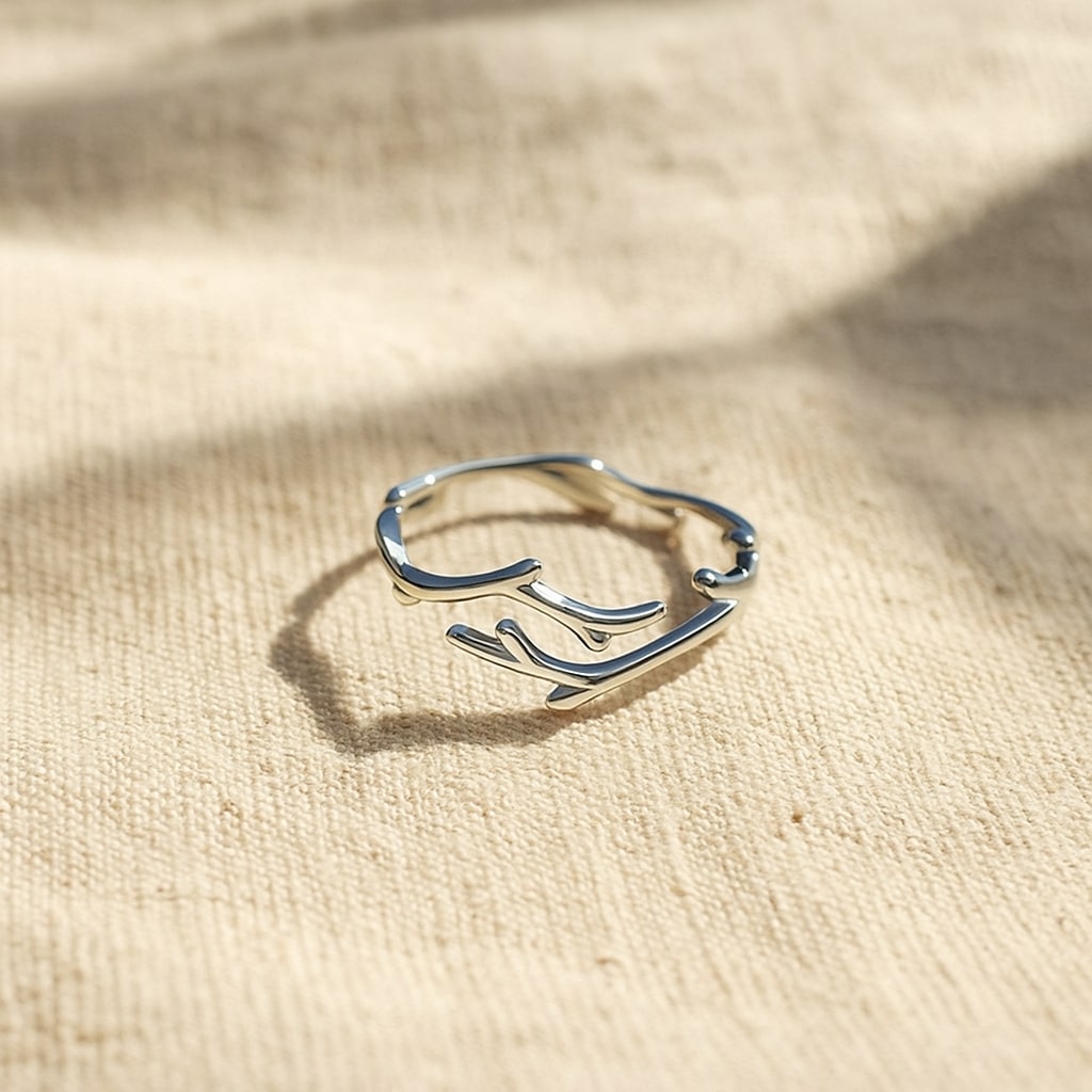 Anillo Ajustable Ramas Elegantes